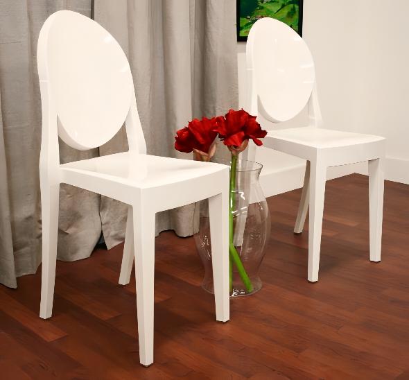 Стул Victoria Ghost белый