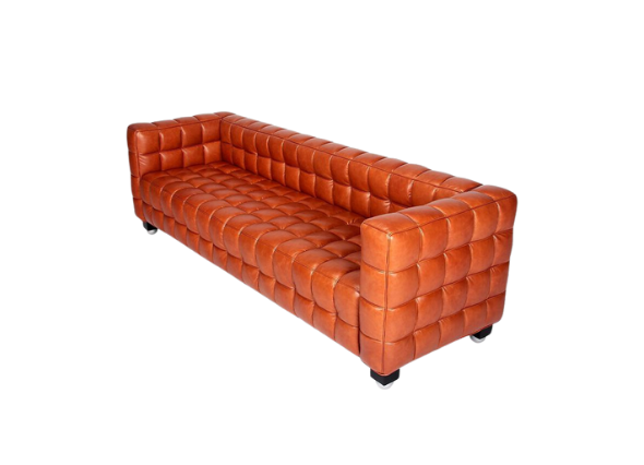 Диван Kubus двухместный коричневый