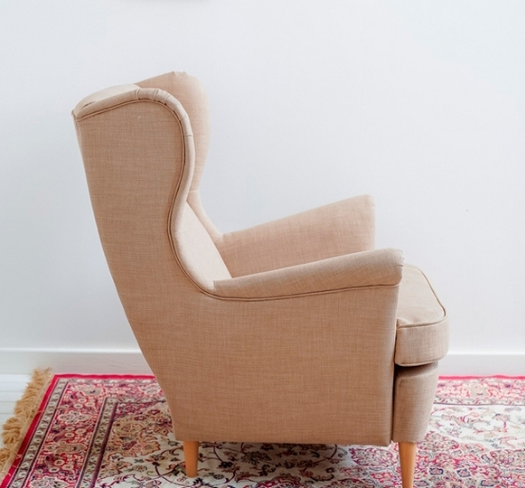 Кресло Страндмон Бежевое