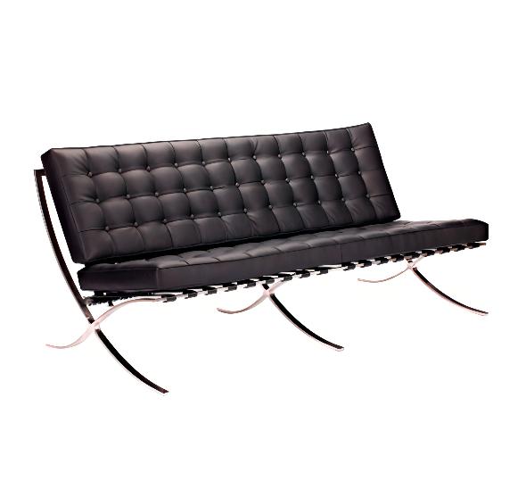 Диван Barcelona Loveseat sofa black