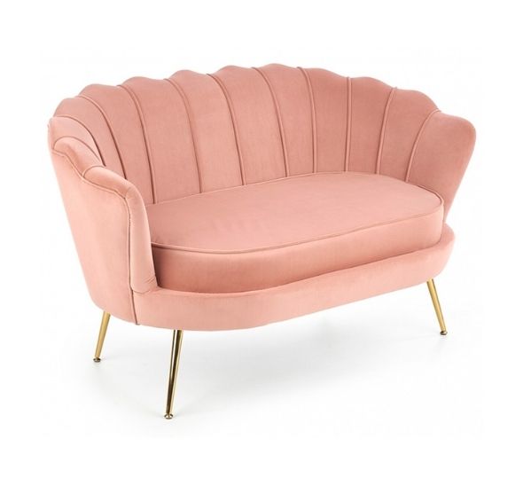 Диван Shell розовый
