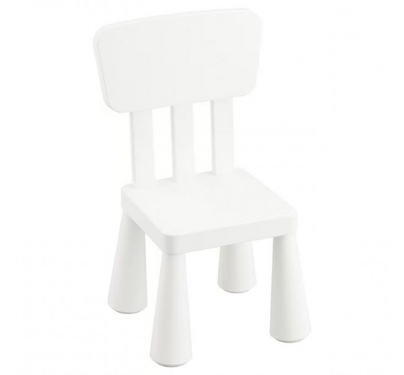 Детский стульчик Mammut белый