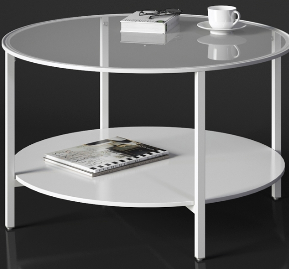Стол стеклянный Круглый