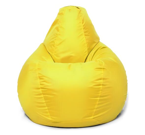 Пуф кресло-мешок желтый