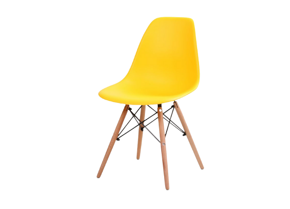 Стул Eames желтый