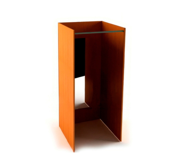 Примерочная кабина цвета бук