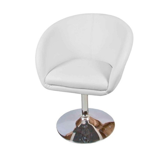 Стул барный Edisson белый