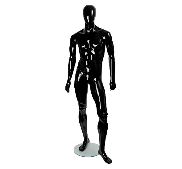 Манекен мужской черный