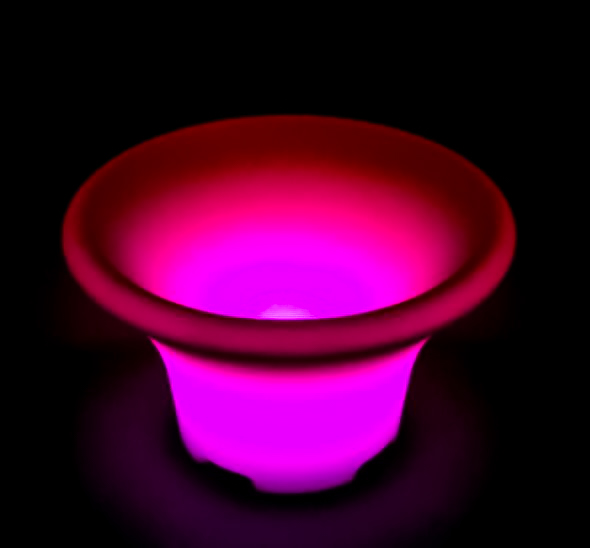 Ваза LED круглая