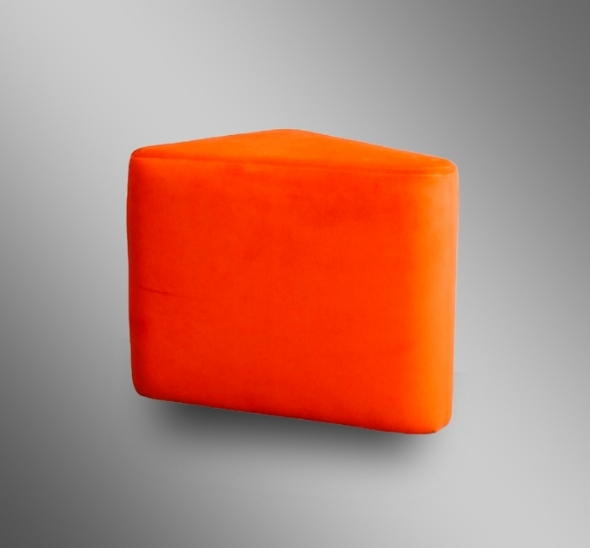 Пуфик треугольный Оранжевый