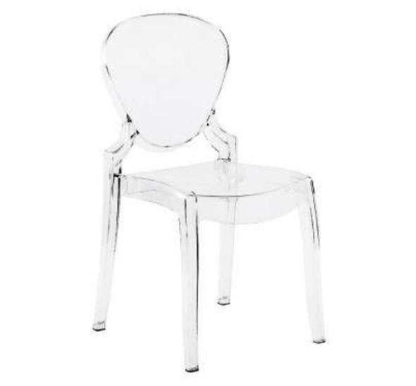 Стул детский Ghost прозрачный