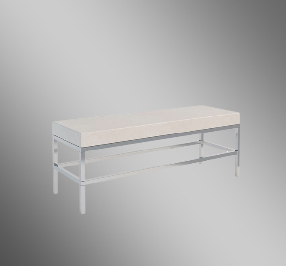 Банкетка белая