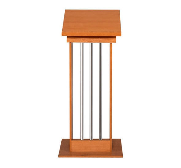 Трибуна для выступлений - светлое дерево