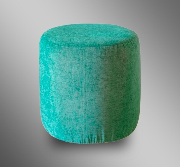 Пуфик круглый Изумруд