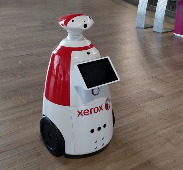 Рекламный робот