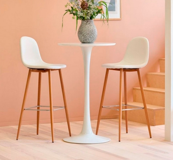 Стул барный Jonstrup белый