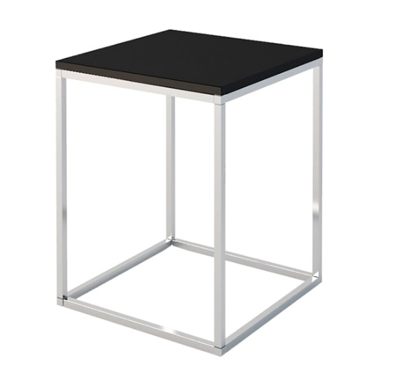 Стол-подиум Лаконичность с чёрной столешницей