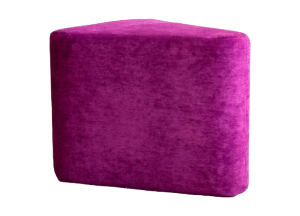 Пуфик треугольный Сиреневый