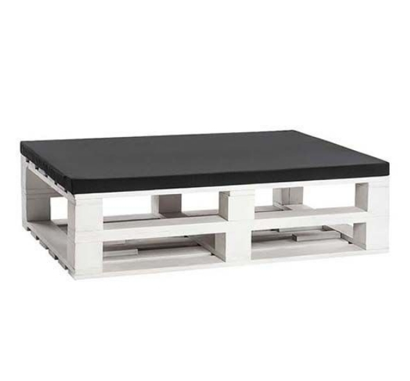 Белые банкетки из паллет