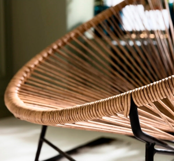 Бежевый садовый стул Acapulco Chair