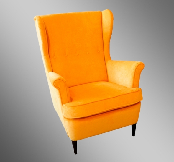 Кресло Страндмон Желтое