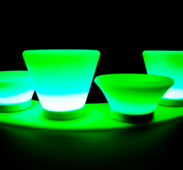 Ваза LED круглая