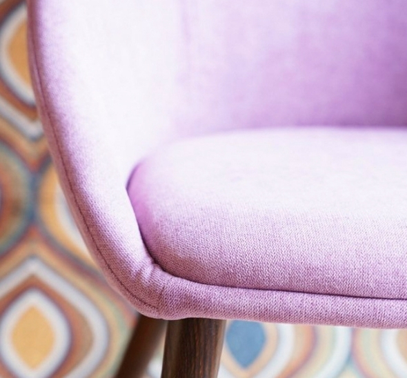 Кресло Mia Сиреневое