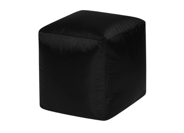 Пуф Геометрия черный