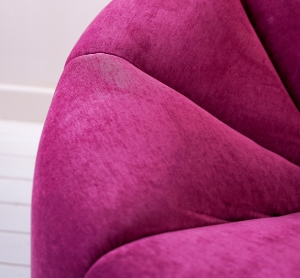 Кресло-пуф Вельвет Фиолетовый