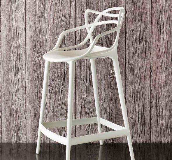 Стул барный Masters белый