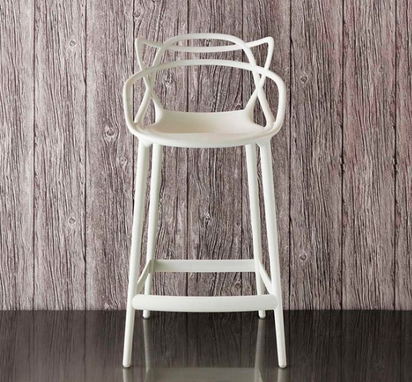 Стул барный Masters белый