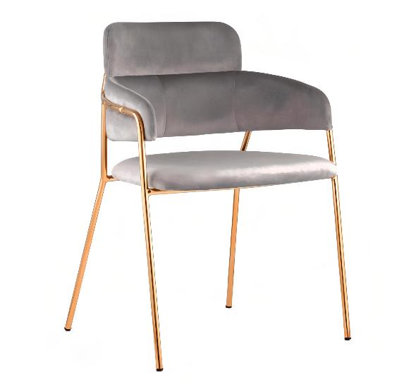 Стул Полин светло-серый