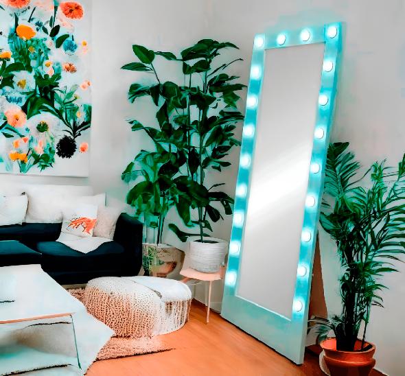 Зеркало напольное с подсветкой Континент