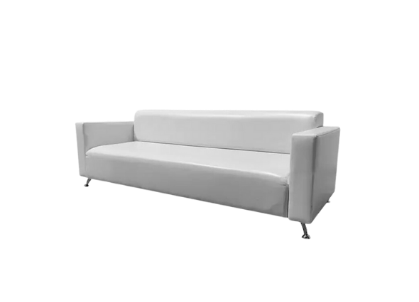 Диван Премьер двухместный белый