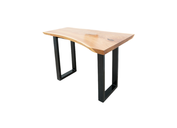 Стол со столешницей из слэба ореха