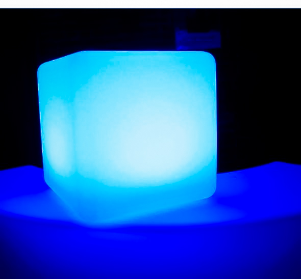 Светящийся куб декоративный