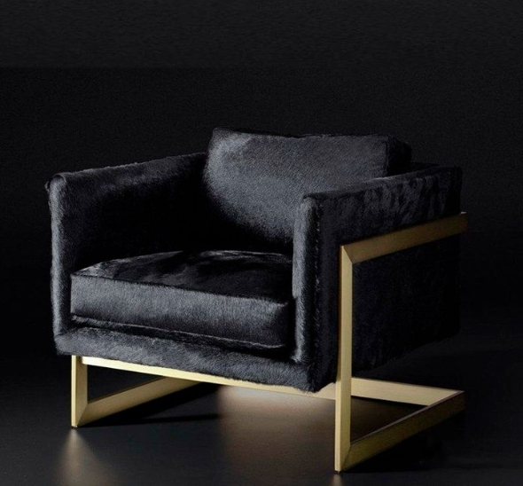 Кресло Andrian Gold Black