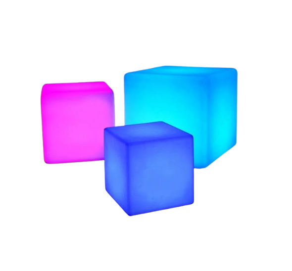 Светящийся куб с нишей