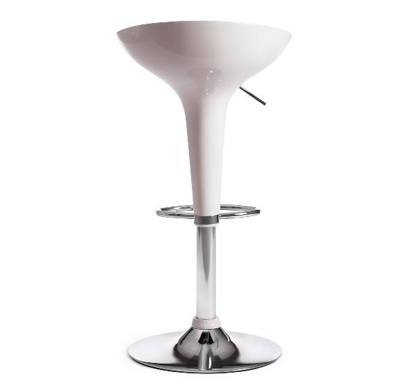 Стул барный Bombo белый