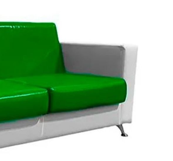 Диван Cube двухместный зеленый