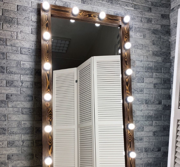 Зеркало Долина грёз коричневое