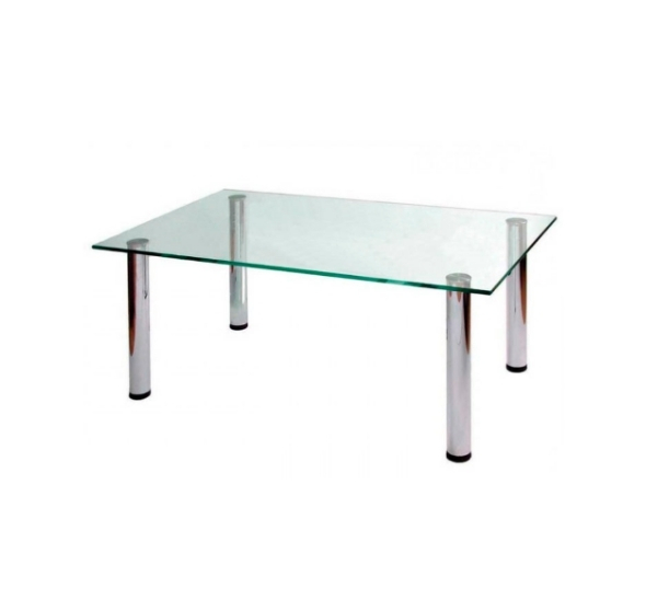 Стол стеклянный 80x50x50