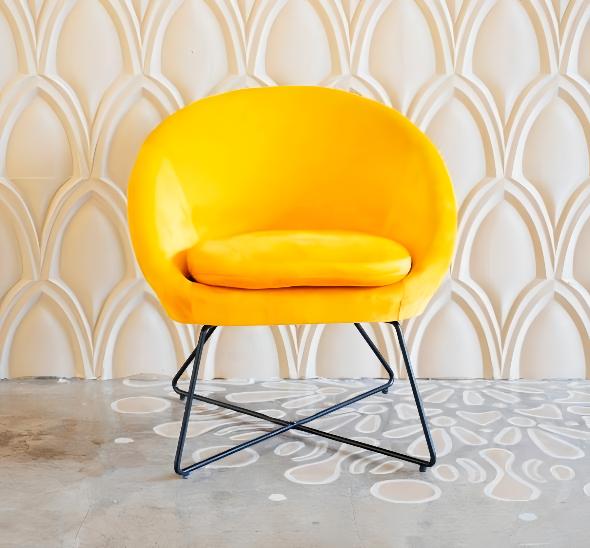 Кресло Barbara Yellow