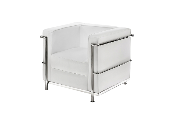 Кресло Chrome белое