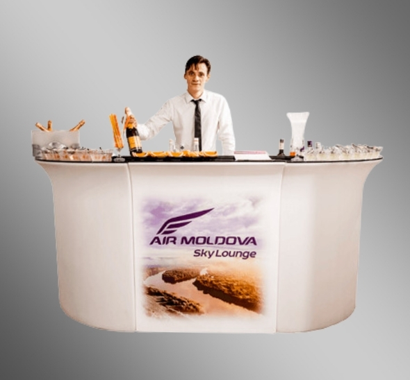 Брендированная барная стойка