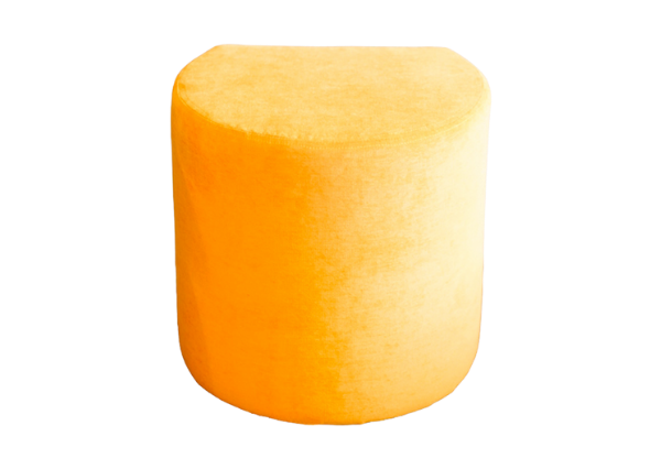 Пуфик круглый Желтый