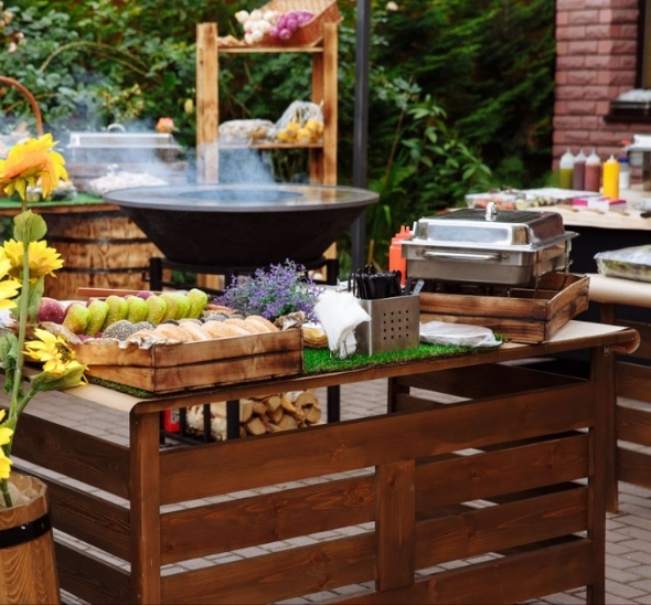 Стол фуршетный «Рустик»