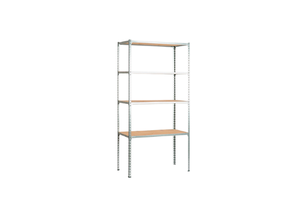 Стеллаж Atlant серебристый