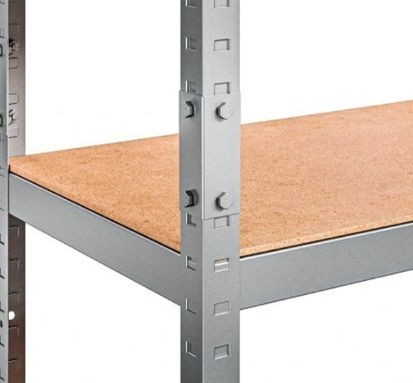 Стеллаж Atlant серебристый