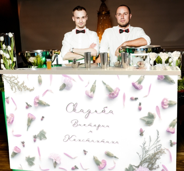 Барная стойка на свадьбу